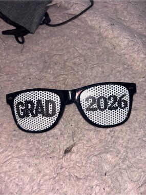 Graduation 'GRAD 2026' Novelty Black Sunglasses